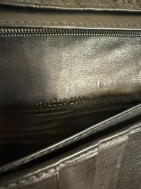 Authentic Gucci Guccissima wallet black need snap - Picture 11 of 16